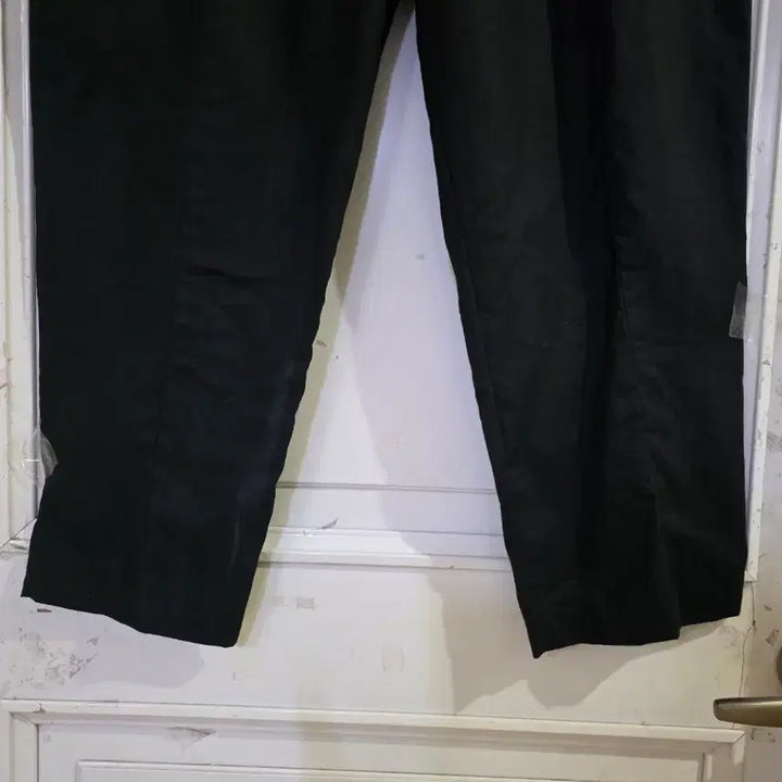 [SOLD OUT] 여름 마  린넨   고급스러운  밴딩 와이드 베기통바지  88까지