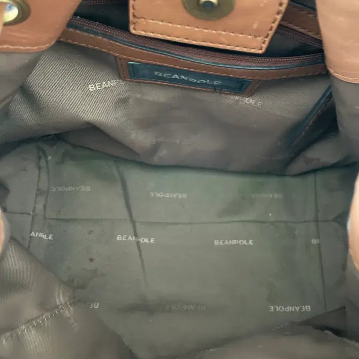 [BUNJANG] BEAN POLE Leather Tote Crossbody Bag / 빈폴(BEAN POLE) 토트 크로스백