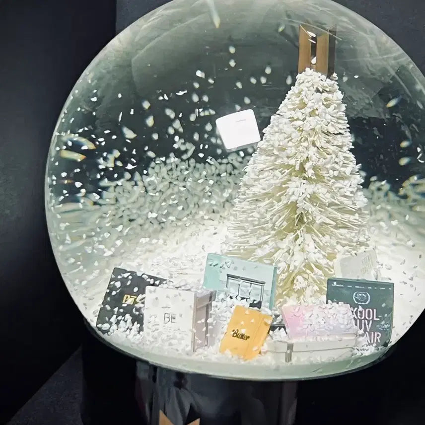[BUNJANG] BTS Merch Box 10 Snow Globe Bundle Set / (단순개봉)방탄 bts 머치박스10 스노우볼 포카포함 풀세트