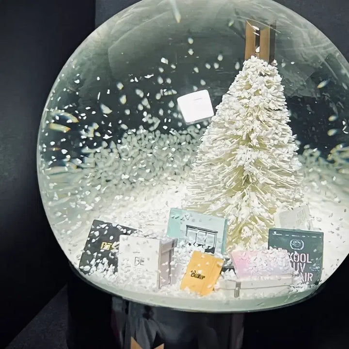 [BUNJANG] BTS Merch Box 10 Snow Globe Bundle Set / (단순개봉)방탄 bts 머치박스10 스노우볼 포카포함 풀세트