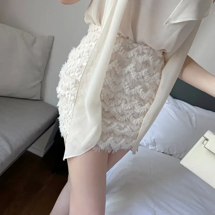 [SOLD OUT] 수입의류 스팽글 미니 스커트 치마 s