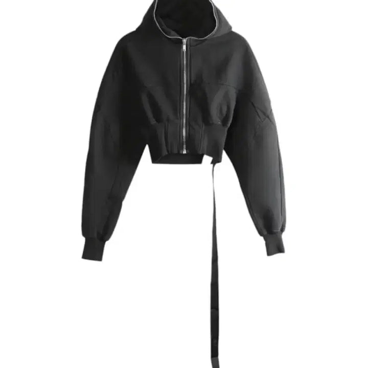 [BUNJANG] Rick Owens Cropped Hoodie / 릭오웬스 크롭 후드집업