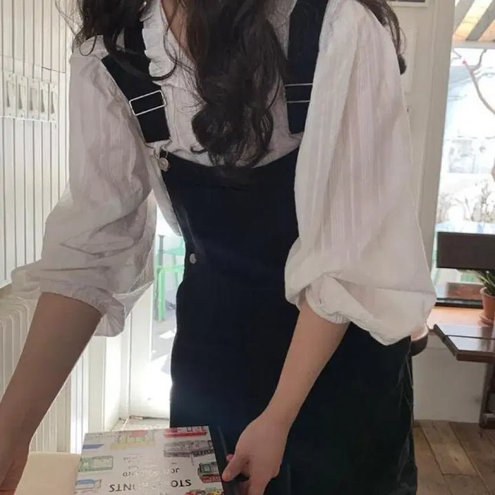[SOLD OUT] 리넨느 자체제작 브레드 오버롤 멜빵바지