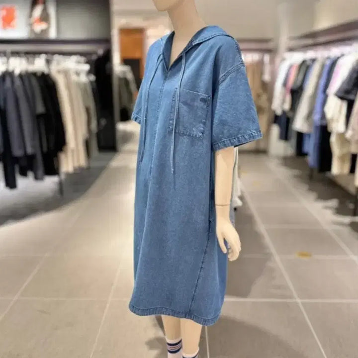 [SOLD OUT] 톰보이 데님 원피스