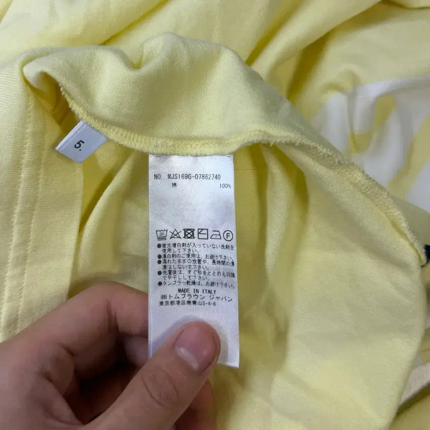 [BUNJANG] Thom Browne Long Sleeve Shirt (Size 5) / [정품 , 5사이즈] 톰브라운 롱슬리브 긴팔 티셔츠
