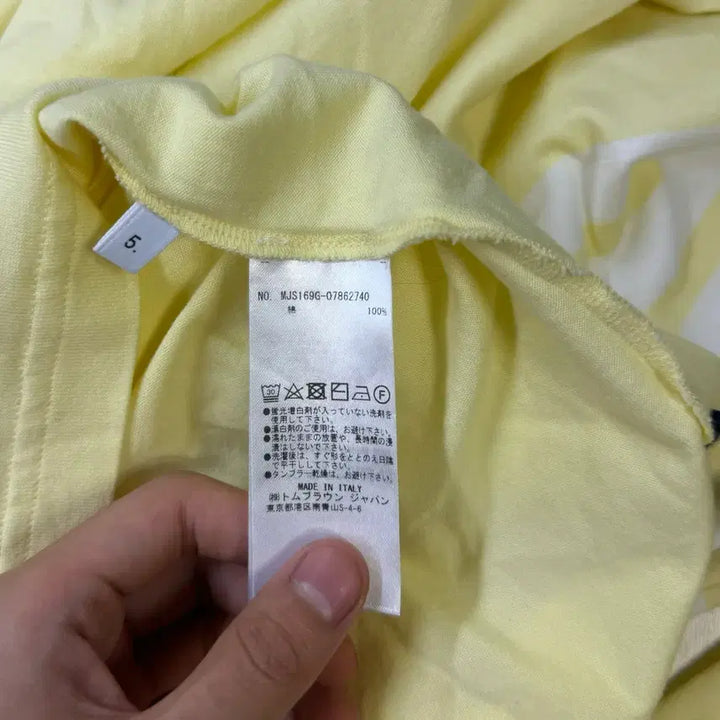 [BUNJANG] Thom Browne Long Sleeve Shirt (Size 5) / [정품 , 5사이즈] 톰브라운 롱슬리브 긴팔 티셔츠