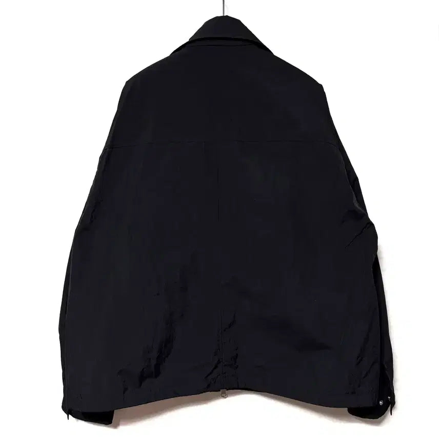 [SOLD OUT] [L,100]드로우핏 에센셜 윈드브레이커 우븐 집업 자켓 블랙