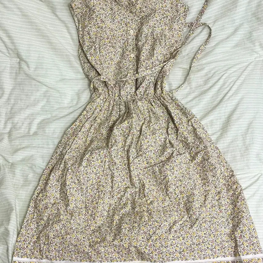 [BUNJANG] Vintage Floral Dress / 착샷O)빈티지 플라워 원피스