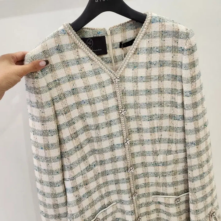 [BUNJANG] MICHAA Tweed Dress / [새상품] MICHAA 미샤 럭셔리 트위드 원피스