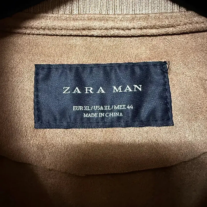 [BUNJANG] Zara Suede Zip-Up Jacket Blouson / [XL,105]자라 스웨이드 집업 자켓 블루종 zara