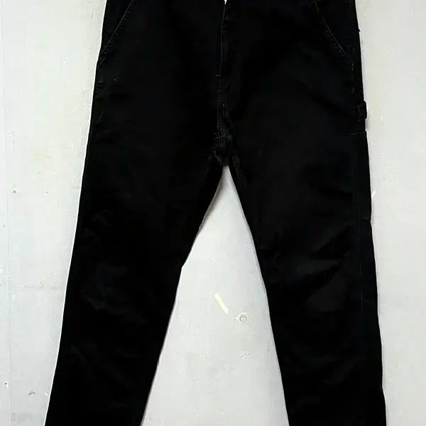 [BUNJANG] Carhartt WIP Carpenter Black Pants / 칼하트 WIP 럭 싱글니 남자 블랙팬츠 카펜터 여름 툴포켓 L 32