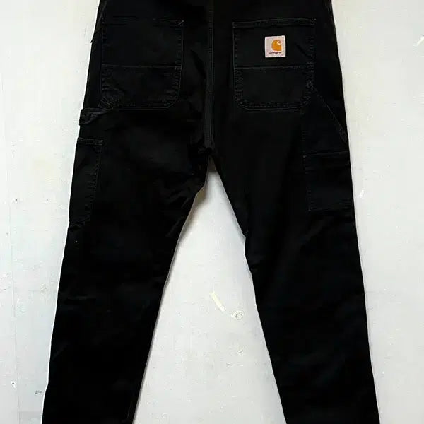 [BUNJANG] Carhartt WIP Carpenter Black Pants / 칼하트 WIP 럭 싱글니 남자 블랙팬츠 카펜터 여름 툴포켓 L 32