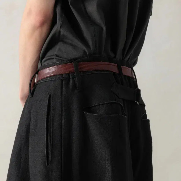 [BUNJANG] Professor E Button Draft Pants / (professor e) 프로페서이 버튼 드래프트 팬츠 새상품