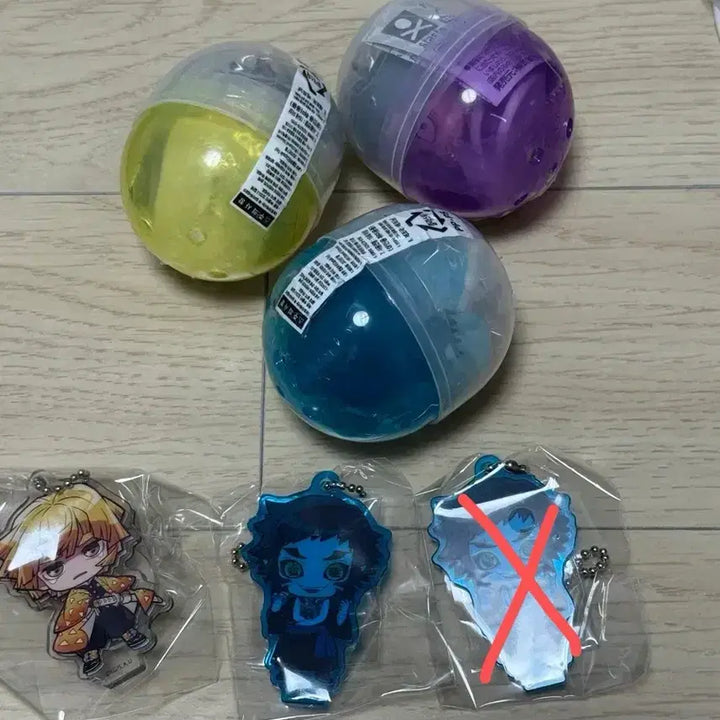 [BUNJANG] Demon Slayer Onemutan Gacha Keyring Bundle Set (Sealed) / 일괄) 귀멸의칼날 오네무탄 미개봉 코코미에 가챠 키링 기유렌고쿠무이치로
