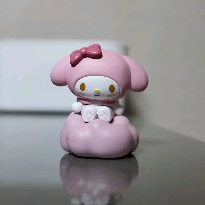 [BUNJANG] My Melody Pink Cloud Glitter Figure / (5월까지 할인)마이멜로디 핑크 구름 반짝 피규어