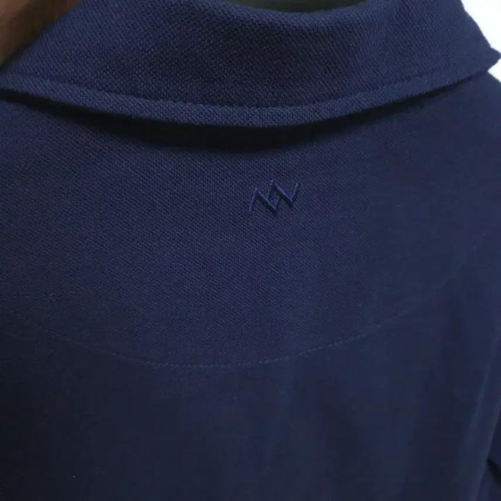 [SOLD OUT] 송지오옴므 지제로 팬서 pk 반팔 카라티 네이비 L