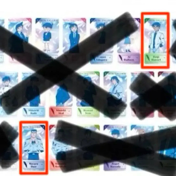 [BUNJANG] Detective Conan Ticket Like Collection Vol. 1-2 / 명탐정 코난 티켓 라이크 컬렉션 1~2탄 판매합니다