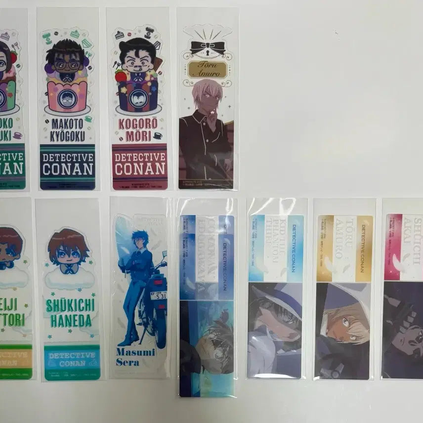 [BUNJANG] Detective Conan Bookmark Collection (Sets 4-5) / 명탐정 코난 북마크 컬렉션 4~5탄 판매합니다