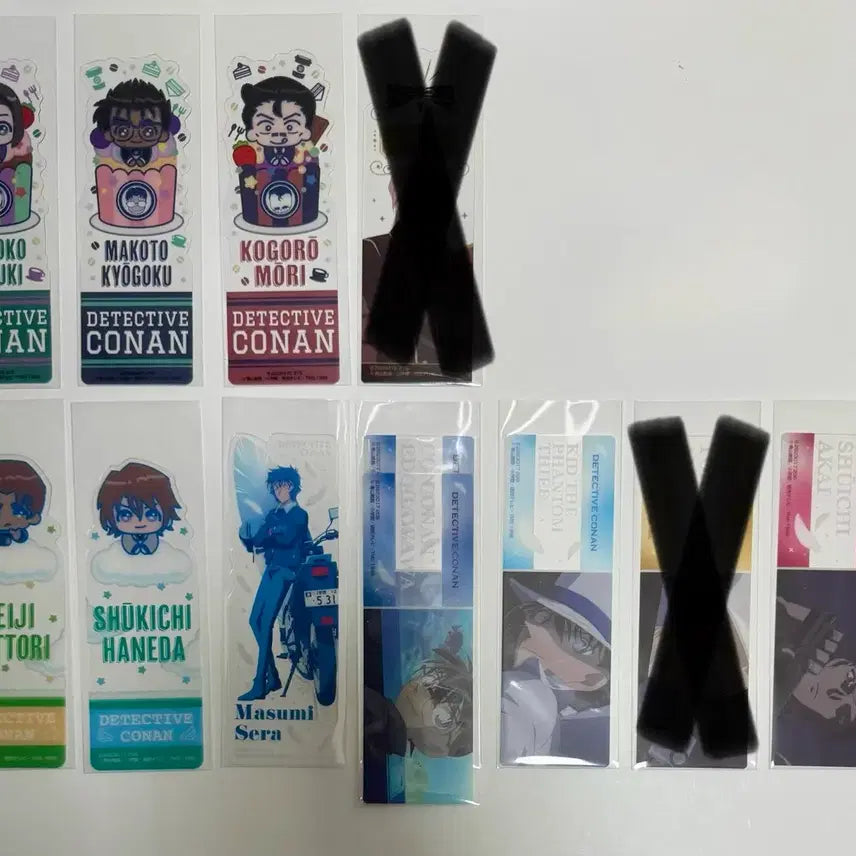 [BUNJANG] Detective Conan Bookmark Collection (Sets 4-5) / 명탐정 코난 북마크 컬렉션 4~5탄 판매합니다