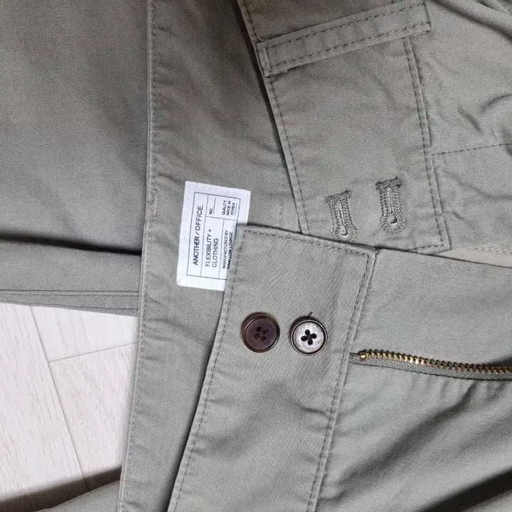 [BUNJANG] Another Office Santiago Chino Pants Sage Grey Size 2 / [2] ss시즌 어나더오피스 산티아고 치노 팬츠 세이지그레이