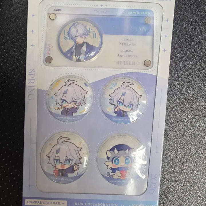 [SOLD OUT] 공차 붕괴 스타레일 파이논 캔뱃지 세트 판매