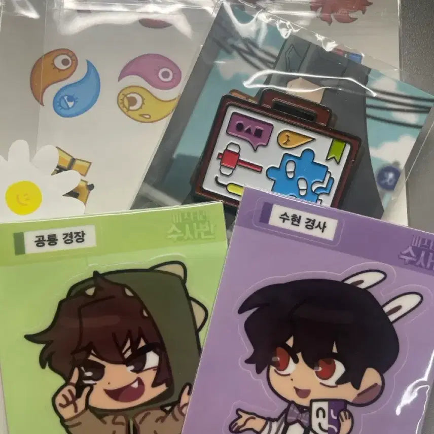 [BUNJANG] Jamttel Mystery Investigation Unit Merchandise Bundle Set / (마지막가격 인하) 잠뜰 미스터리 수사반 굿즈 판매