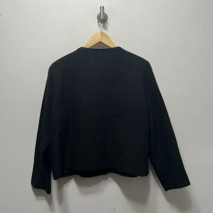 [BUNJANG] Black Tweed Crop Jacket / 블랙 트위드 크롭 자켓 F