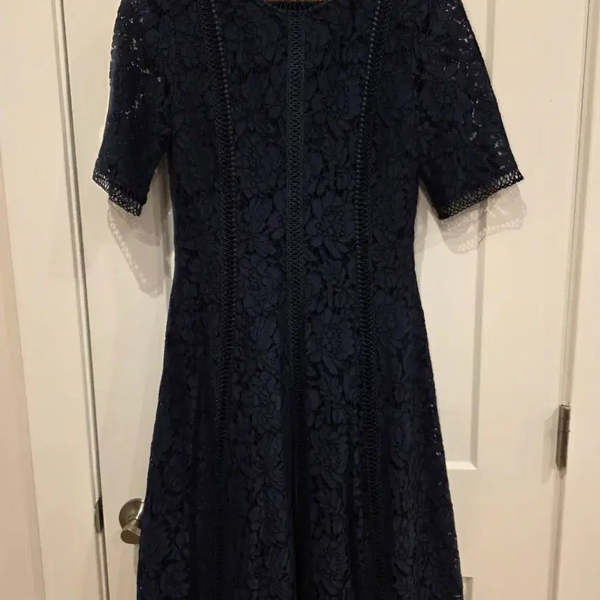 [BUNJANG] Keith Lace Dress Navy / KEITH 키이스 레이스 원피스