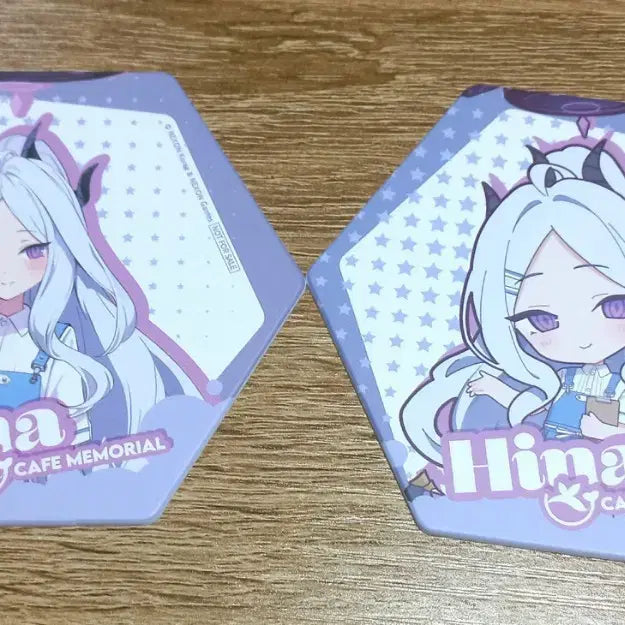 [BUNJANG] Blue Archive Hina Coaster Bundle Set / (일괄) 블루아카이브 카페 메모리얼 히나 코스터 세트