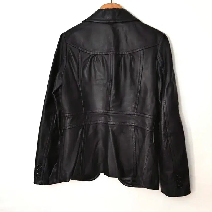 [BUNJANG] TOUT Genuine Lambskin Leather Jacket / 새제품!TOUT 블랙 리얼 양가죽자켓