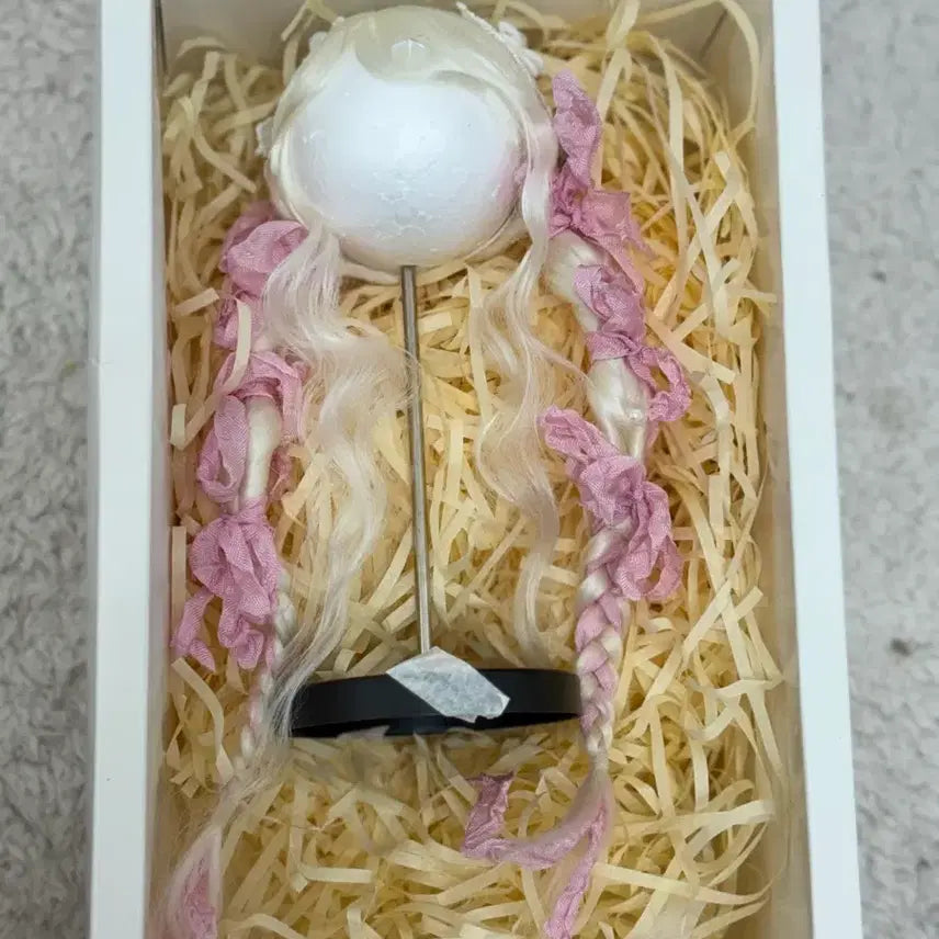 [BUNJANG] Blythe Doll Blonde Braided Hair MSD / 구체관절인형 블론드 땋은 머리 msd