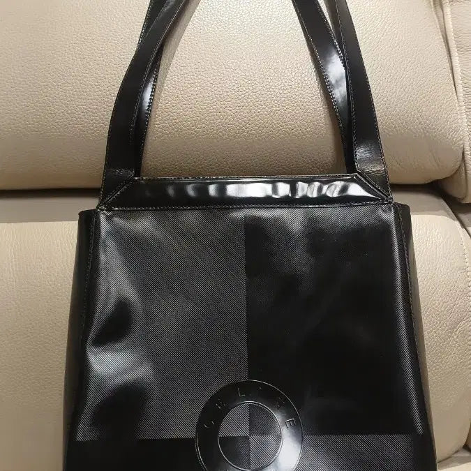 [BUNJANG] Celine Unisex Tote Bag / 정품 셀린느 남녀공용 토드백 블랙 유광