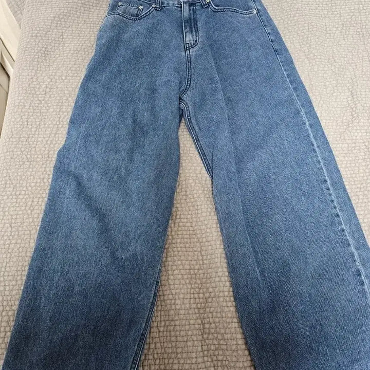 [BUNJANG] Reply Pake Amaz Flow Wide Denim / 리플라이퍼키 어메이즈 플로우 와이드 데님 팝니다.