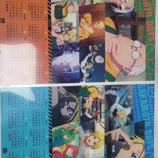 [BUNJANG] Sakamoto Days 2026 Poster Calendar Set (2 Types) / 쿠라스시 사카모토 데이즈 2026년 포스터 캘린더 2종 1세트