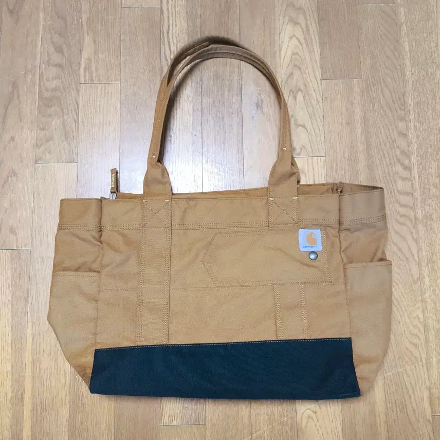 [BUNJANG] Carhartt Legacy Horizontal Zip Tote Bag / Carhartt 칼하트 레거시 호라이즌탈 지퍼 토트백