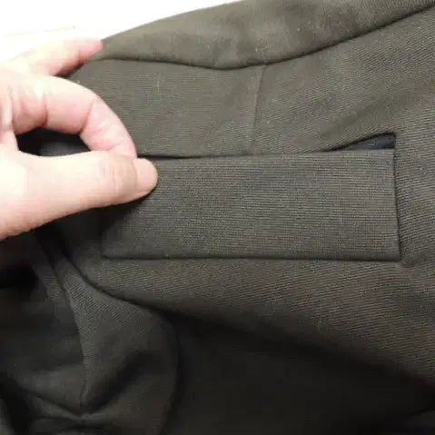 [BUNJANG] Comfortable Fleece-Lined Straight-Fit Pants / 매끄리하고 신축성 있는 편한 기모 바지 / 허리반품 38cm