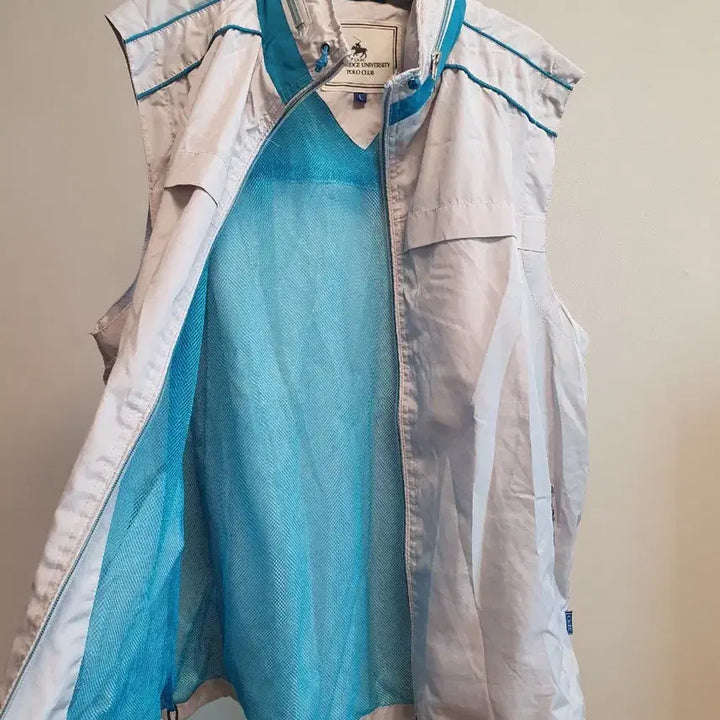 [SOLD OUT] 그레이블루 남성 바람막이 조끼 L