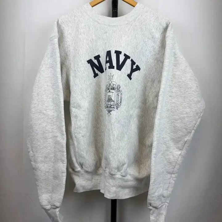 [BUNJANG] Naval Academy Reverse Weave Sweatshirt XL / [Naval academy]미해군사관학교 리버스위브 스웻셔츠 XL