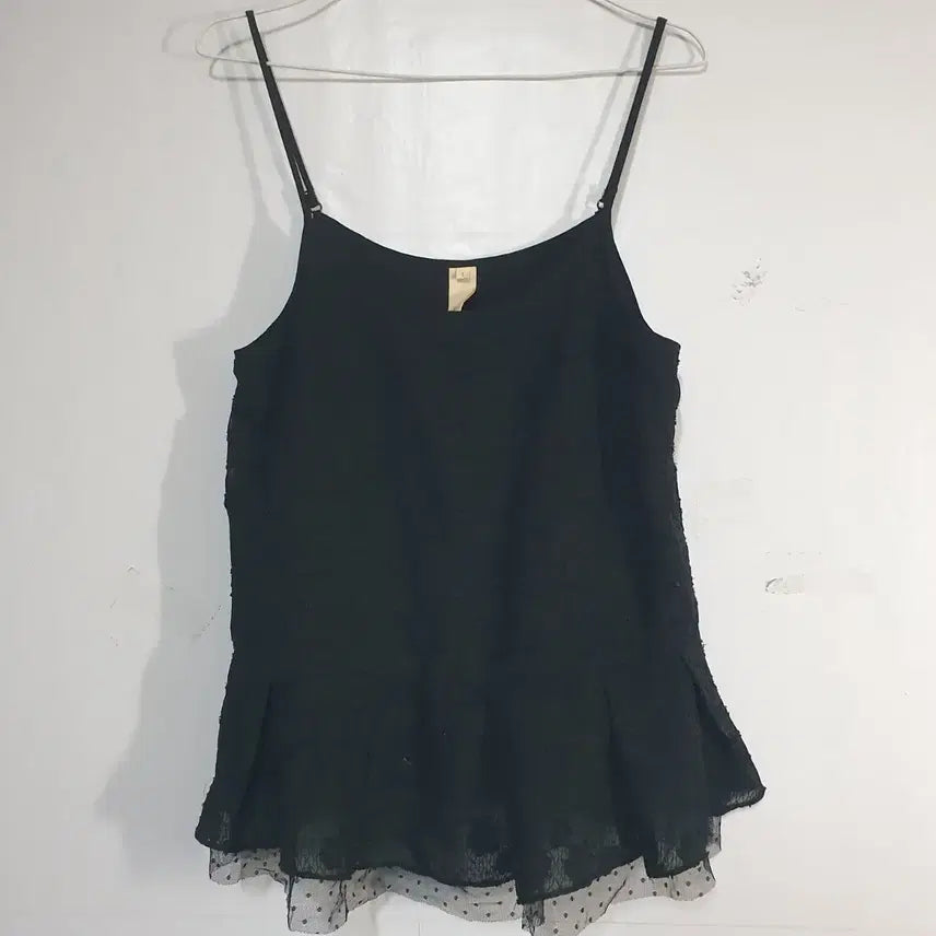 [SOLD OUT] 오즈세컨 블랙 민소매레이스