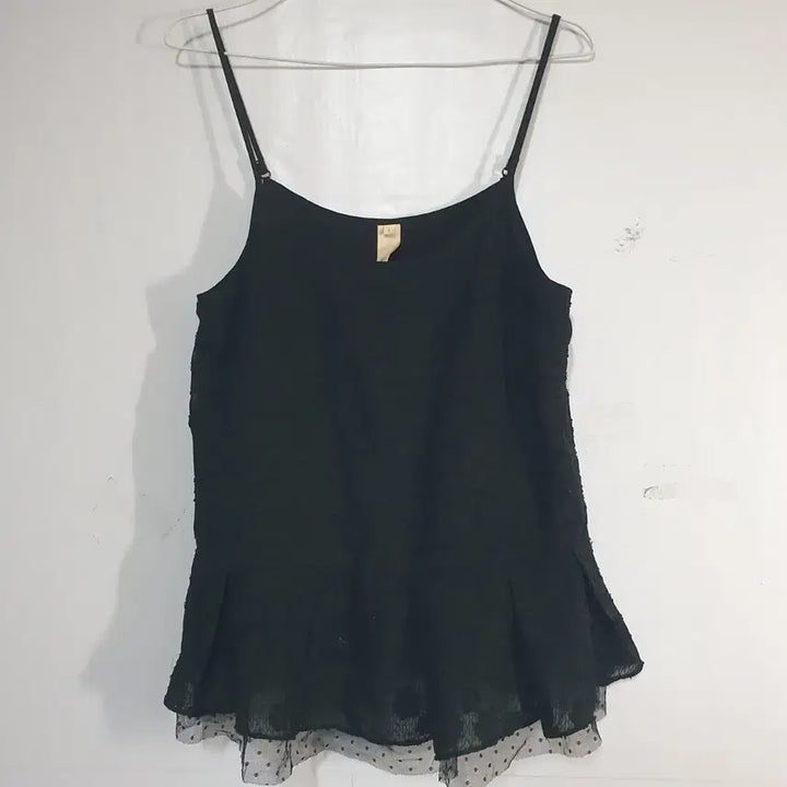 [SOLD OUT] 오즈세컨 블랙 민소매레이스