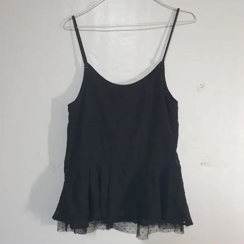 [SOLD OUT] 오즈세컨 블랙 민소매레이스