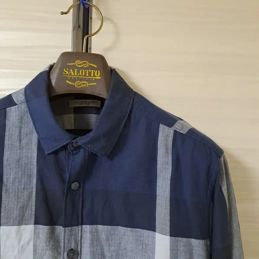 [BUNJANG] Burberry Checkered Shirt / 버버리브릿 체크셔츠