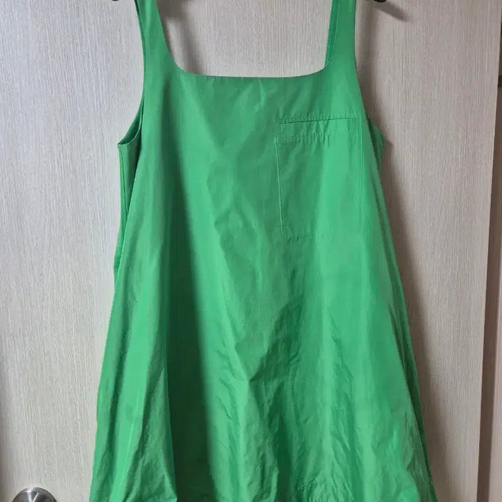 [BUNJANG] COS Contrast Panel Mini Dress Green Large / cos 코스 콘트라스트 패널 미니 드레스 그린 라지 (23년)