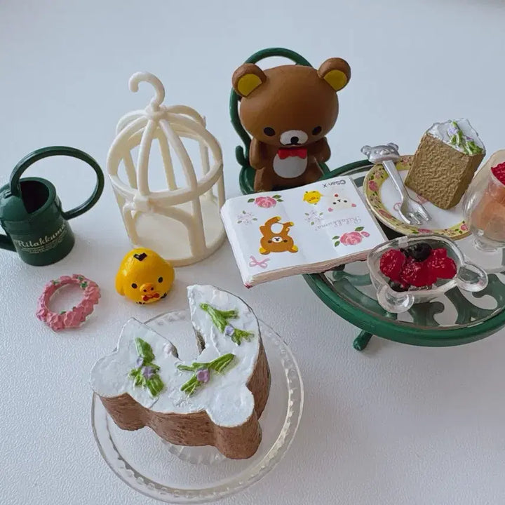 [BUNJANG] Rilakkuma Re-Ment British Tea Time Set (Bundle Set) / 리락쿠마 리멘트 브리티시 티타임 1,3,4 (일괄)