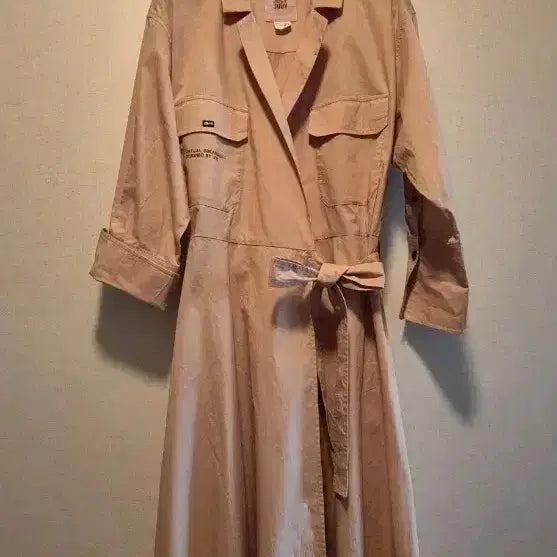 [BUNJANG] Juicy Judy Long Wrap Dress / 쥬시쥬디 랩 스타일 롱 원피스 면100%