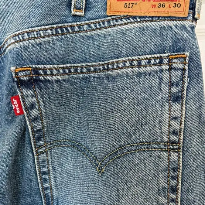[SOLD OUT] 리바이스 517 부츠컷 중청워싱 36 사이즈