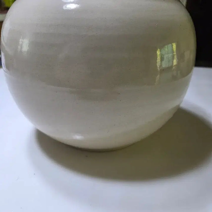 [BUNJANG] Antique White Porcelain Jar / 중후한 백자 항아리 돈복이 들어오는 귀물