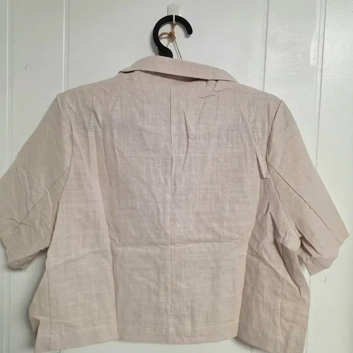 [BUNJANG] Linen Crop Jacket / 린넨 반팔쟈켓 새거 77까지