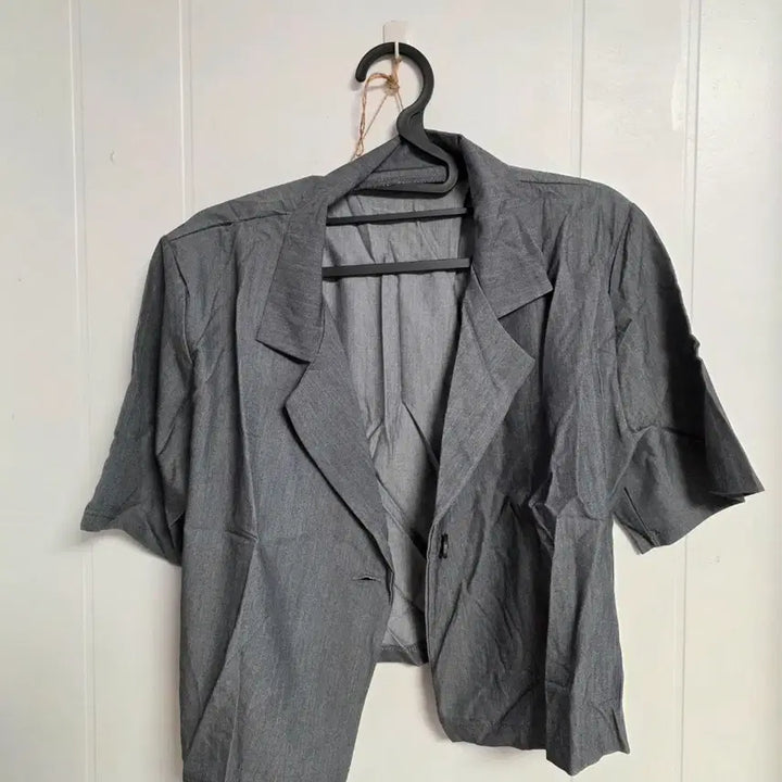 [BUNJANG] Unbranded Crop Jacket / 반팔쟈켓 새거 77까지