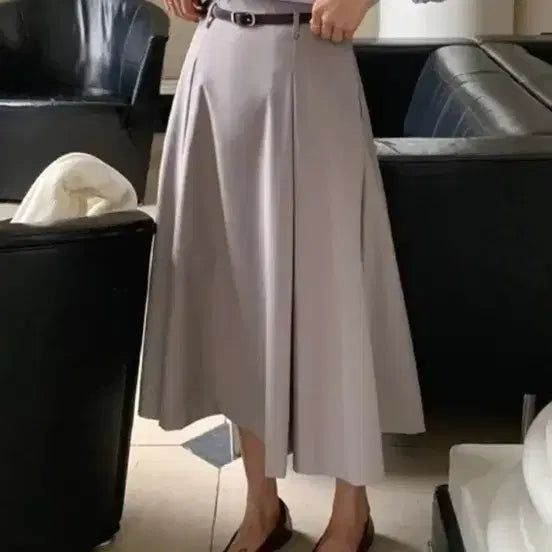 [BUNJANG] Ganesra Cite Long Skirt / 가내스라 시테 롱스커트 치마m